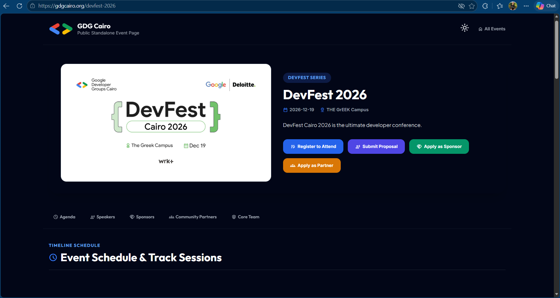 GDG Cairo
