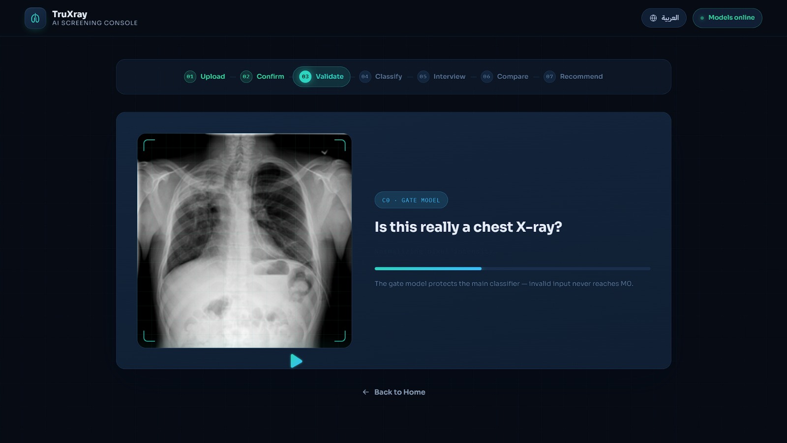 TruXray AI - Screen 3